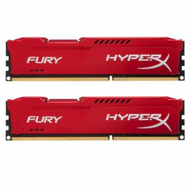Модуль памяти для компьютера Kingston Fury (ex.HyperX) DDR4 16GB (2x8GB) 3466 MHz HyperX FURY Red Фото