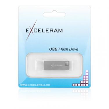 USB флеш накопитель eXceleram 64GB U1 Series Silver USB 3.1 Gen 1 Фото 5