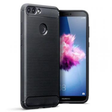 Чехол для мобильного телефона Laudtec для Huawei Y7 Prime 2018 Carbon Fiber (Black) Фото 7