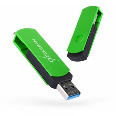 USB флеш накопитель eXceleram 16GB P2 Series Green/Black USB 3.1 Gen 1 Фото