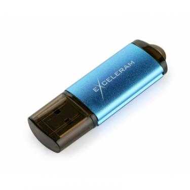 USB флеш накопитель eXceleram 32GB A3 Series Blue USB 2.0 Фото 2