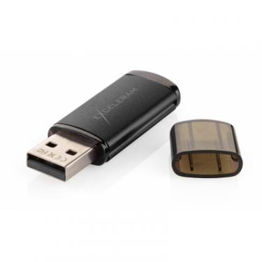 USB флеш накопитель eXceleram 64GB A3 Series Black USB 2.0 Фото 4