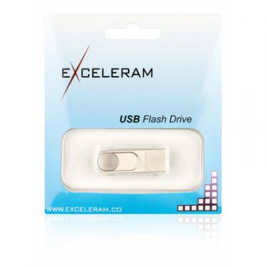 USB флеш накопитель eXceleram 32GB U5 Series Silver USB 3.1 Gen 1 Фото 5