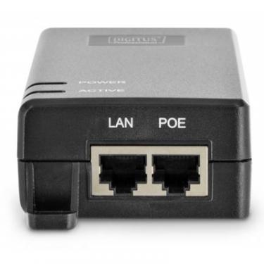 Адаптер PoE Digitus PoE+ 802.3at, 10/100/1000 Mbps, Output max. 48V, 3 Фото 3