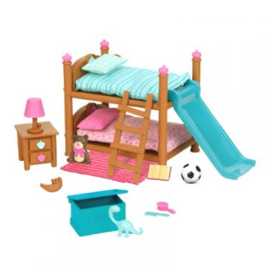 Игровой набор Li'l Woodzeez Двухъярусная кровать для детской комнаты Фото