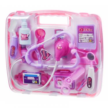 Игровой набор Same Toy Доктор в кейсе розовый Фото