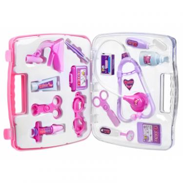 Игровой набор Same Toy Доктор в кейсе розовый Фото 1