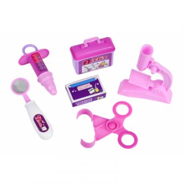 Игровой набор Same Toy Доктор в кейсе розовый Фото 2