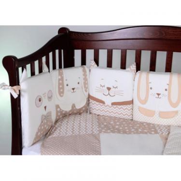 Детский постельный набор Верес Smiling Animals beige 3 ед. Фото 2