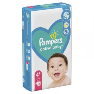Подгузники Pampers Active Baby Maxi Plus Розмір 4+ (10-15 кг) 62 шт Фото 2