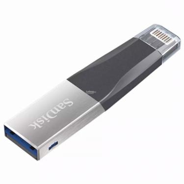 USB флеш накопитель SanDisk 16GB iXpand Mini USB 3.0/Lightning Фото 2