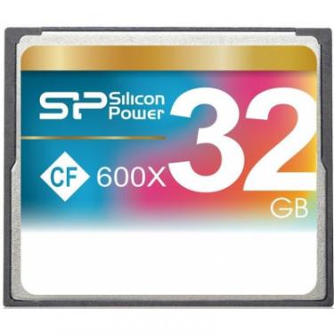 Карта памяти Silicon Power 32GB Compact Flash 600X Фото