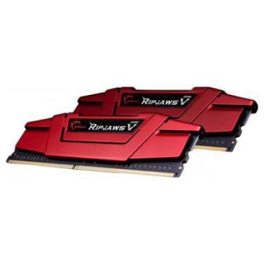 Модуль памяти для компьютера G.Skill DDR4 16GB (2x8GB) 2400 MHz RipjawsV Red Фото 2