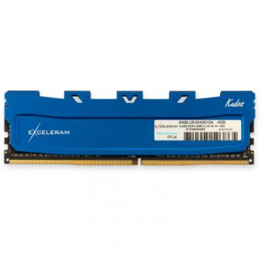 Модуль памяти для компьютера eXceleram DDR4 4GB 2666 MHz Kudos Blue Фото