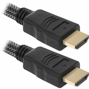 Кабель мультимедийный Defender HDMI to HDMI 1.0m HDMI-03PRO Фото 1