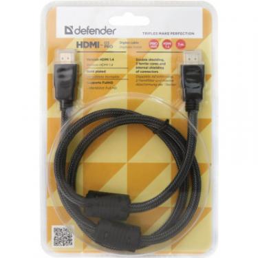 Кабель мультимедийный Defender HDMI to HDMI 1.0m HDMI-03PRO Фото 2
