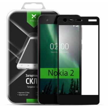 Стекло защитное Vinga для Nokia 2 Black Фото