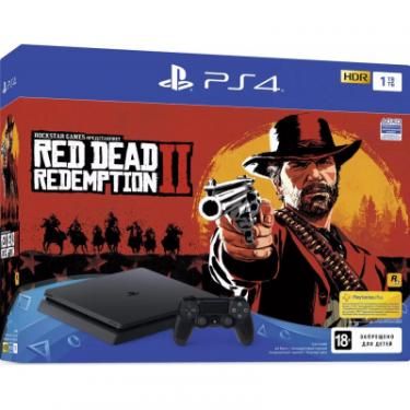 Игровая консоль Sony PlayStation 4 Slim 1Tb Black (+Red Dead Redemption Фото
