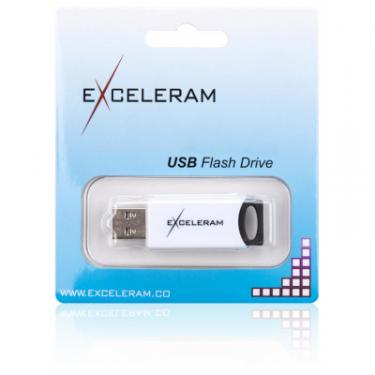 USB флеш накопитель eXceleram 64GB H2 Series White/Black USB 2.0 Фото 5