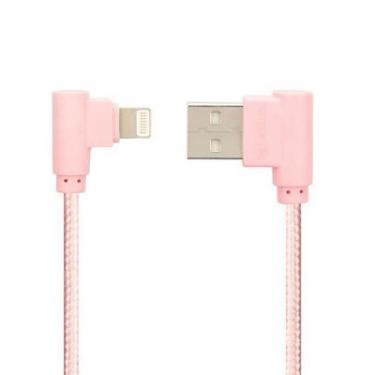 Дата кабель Gelius USB 2.0 AM to Lightning Pro Emperor 1A Pink Фото