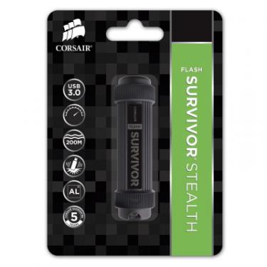 USB флеш накопитель Corsair 256GB Survivor Military Style USB 3.0 Фото 5
