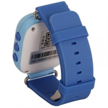 Смарт-часы UWatch Q60 Kid smart watch Blue Фото 3
