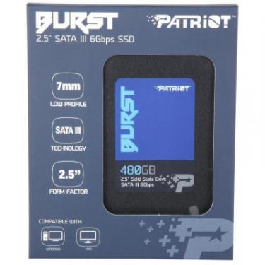 Накопитель SSD Patriot 2.5" 480GB Фото 4