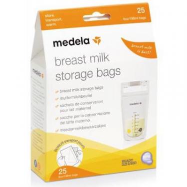 Пакет для хранения грудного молока Medela 25 шт Фото 1