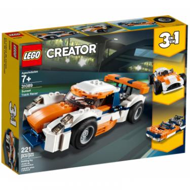 Конструктор LEGO Creator Оранжевый гоночный автомобиль 221 деталь Фото