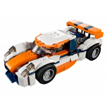 Конструктор LEGO Creator Оранжевый гоночный автомобиль 221 деталь Фото 1