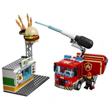 Конструктор LEGO City Пожар в бургер-кафе 327 деталей Фото 5