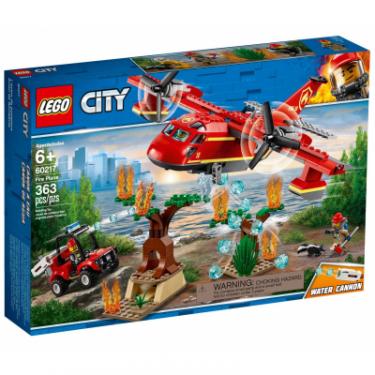 Конструктор LEGO City Пожарный самолёт 363 детали Фото