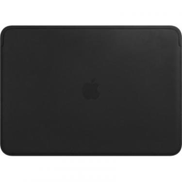 Чехол для ноутбука Apple 13" MacBook Pro, Leather Sleeve, Black Фото
