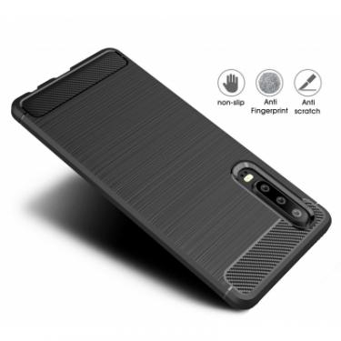 Чехол для мобильного телефона Laudtec для Huawei P30 Carbon Fiber (Black) Фото 2