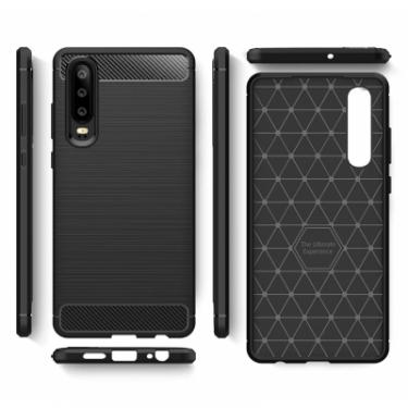 Чехол для мобильного телефона Laudtec для Huawei P30 Carbon Fiber (Black) Фото 3