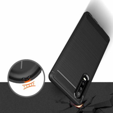 Чехол для мобильного телефона Laudtec для Huawei P30 Carbon Fiber (Black) Фото 6