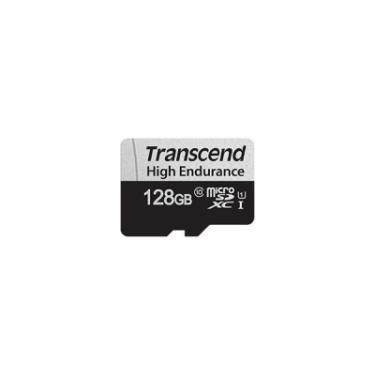 Карта памяти Transcend 128GB microSDXC class 10 UHS-I U1 High Endurance Фото 1