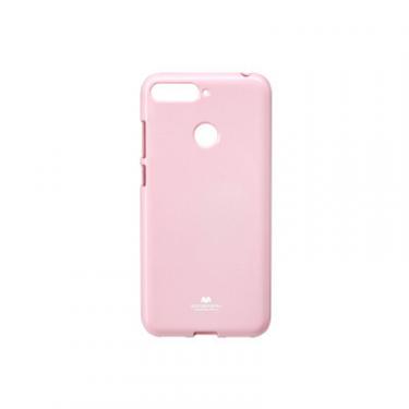 Чехол для мобильного телефона Goospery Jelly Case Huawei Y6 Prime 2018 Pink Фото
