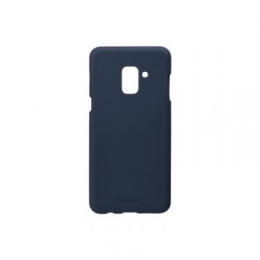 Чехол для мобильного телефона Goospery Samsung Galaxy A8 (A530) SF Jelly Midnight Blue Фото