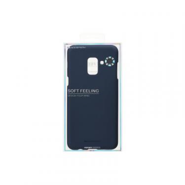 Чехол для мобильного телефона Goospery Samsung Galaxy A8 (A530) SF Jelly Midnight Blue Фото 2