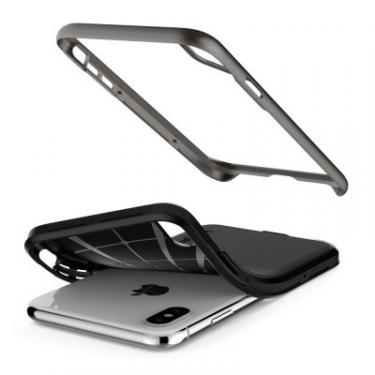 Чехол для мобильного телефона Spigen iPhone XS Neo Hybrid Gunmetal Фото 6