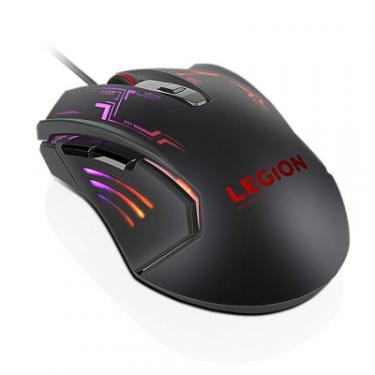 Мышка Lenovo Legion M200 RGB USB Black Фото 3