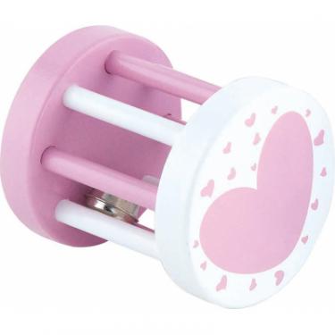 Погремушка Viga Toys Цилиндр розовый Фото