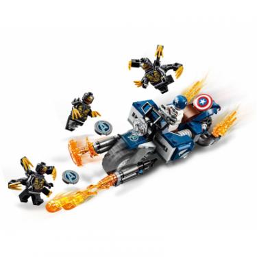 Конструктор LEGO Marvel Comics Капитан Америка: Атака Аутрайдеров 1 Фото 2