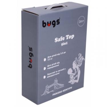 Рюкзак-переноска Bugs 5 в 1 SafeTop Черный Фото 4