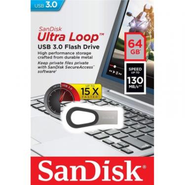 USB флеш накопитель SanDisk 64GB Ultra Loop USB 3.0 Фото 3