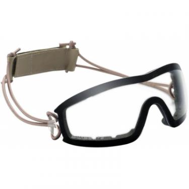 Тактические очки Swiss Eye Infantry баллист., прозрачное стекло, черный Фото