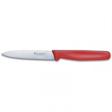Кухонный нож Victorinox Standart 10 см, красный Фото