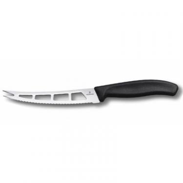 Кухонный нож Victorinox SwissClassic для масла и сыра 13 см, черный Фото