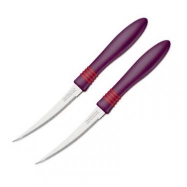 Набор ножей Tramontina COR & COR для томатов 2шт 102 мм Violet Фото